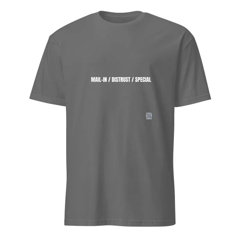 MAIL-IN / DISTRUST / SPECIAL in Graphite Heather