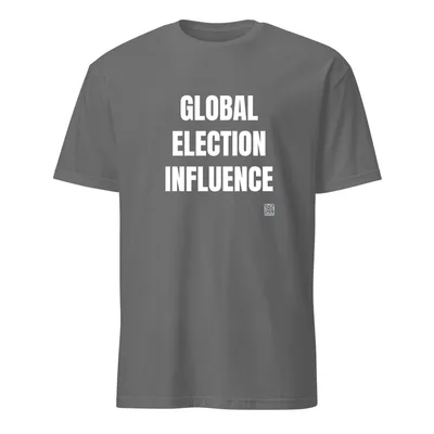 GLOBAL · ELECTION · INFLUENCE in Graphite Heather