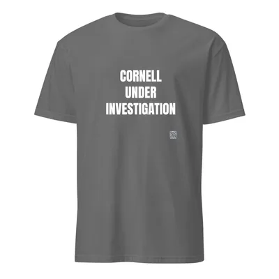 CORNELL · UNDER · INVESTIGATION in Graphite Heather