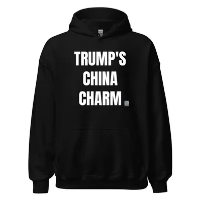TRUMP'S · CHINA · CHARM in Black