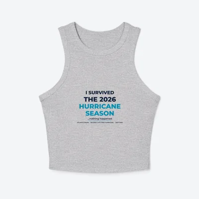 Women's Micro Rib Racer Tank Top in Athletic Heather