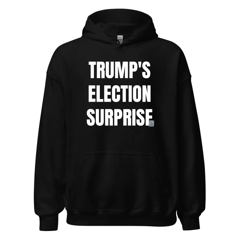 TRUMP'S · ELECTION · SURPRISE in Black