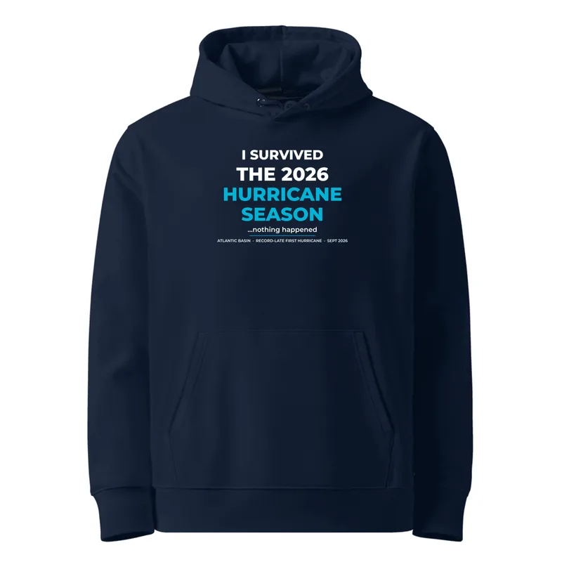 Unisex Essential Organic Cruiser 2.0 Hoodie in French Navy