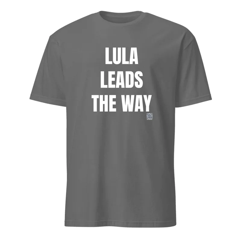 LULA · LEADS · THE WAY in Graphite Heather