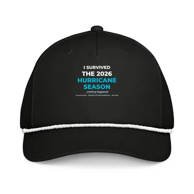 Classic Rope Cap in Black/White