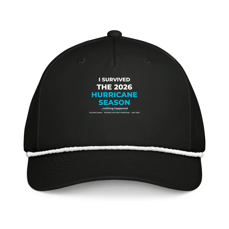 Classic Rope Cap in Black/White