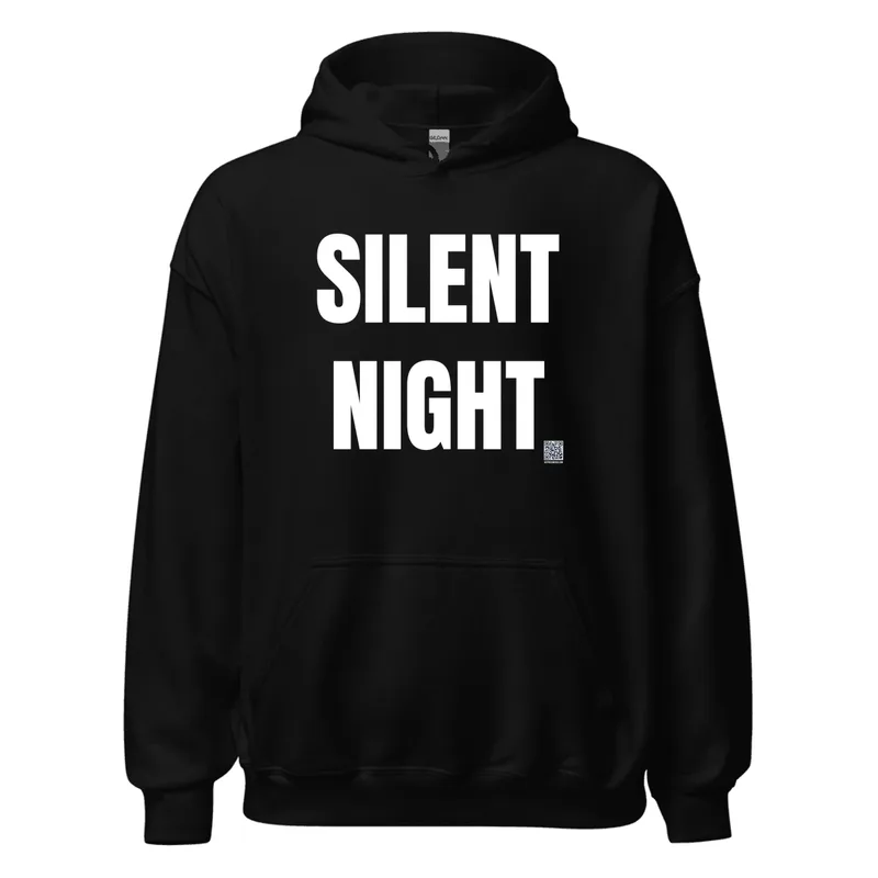SILENT · NIGHT in Black