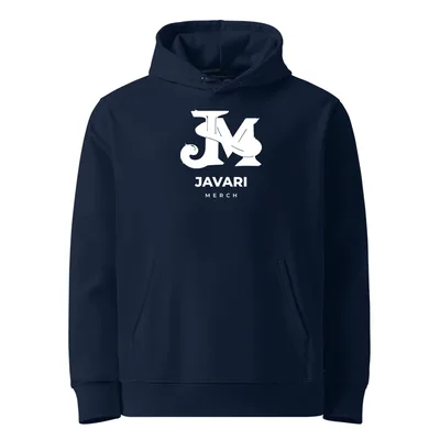 Unisex Essential Organic Cruiser 2.0 Hoodie in French Navy