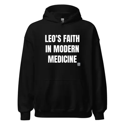 LEO'S FAITH · IN MODERN · MEDICINE in Black