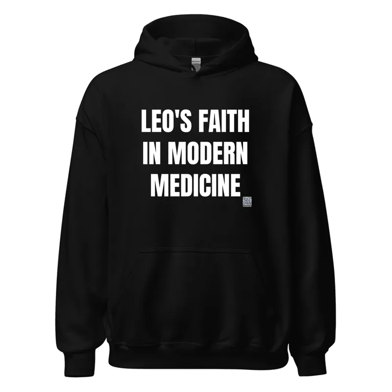 LEO'S FAITH · IN MODERN · MEDICINE in Black