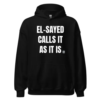 EL-SAYED · CALLS IT · AS IT IS in Black