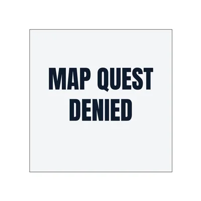 MAP QUEST · DENIED in White