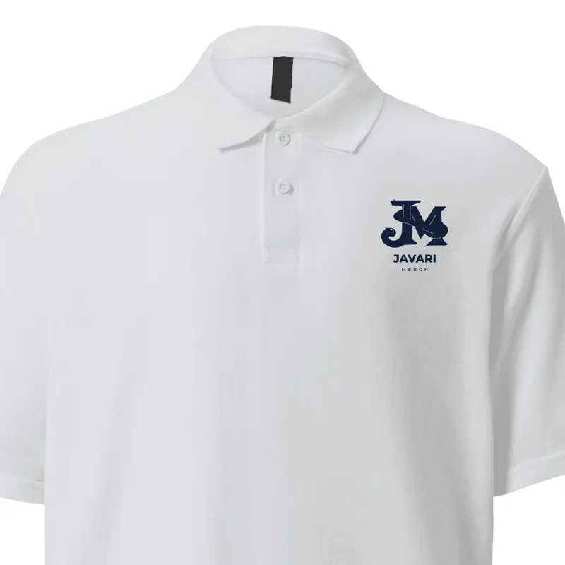 Unisex Pique Polo Shirt in Sport Grey