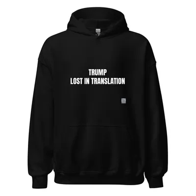 TRUMP · LOST IN TRANSLATION in Black