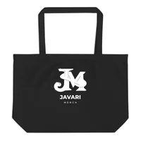Large Eco Tote — Black · One size