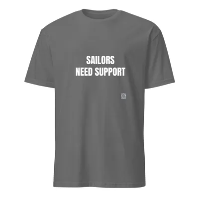 SAILORS · NEED SUPPORT in Graphite Heather