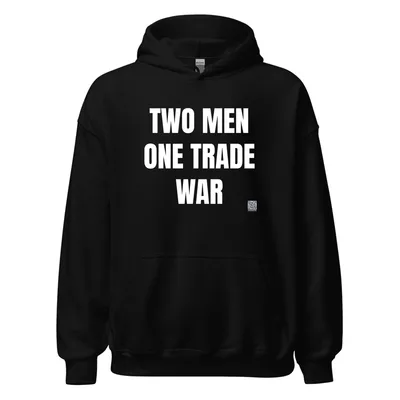 TWO MEN · ONE TRADE · WAR in Black