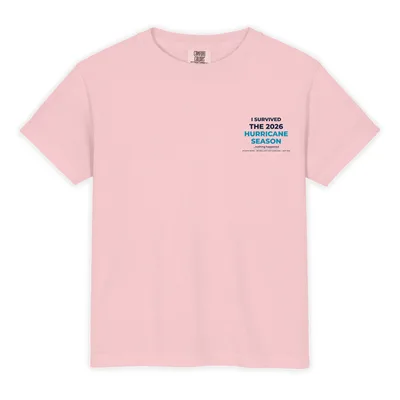 Youth Garment-Dyed Heavyweight T-Shirt in Blossom