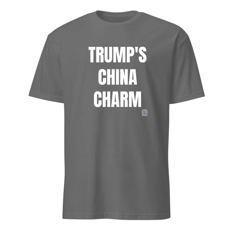 TRUMP'S · CHINA · CHARM in Graphite Heather