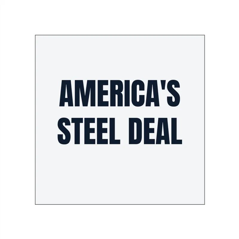 AMERICA'S · STEEL DEAL in White