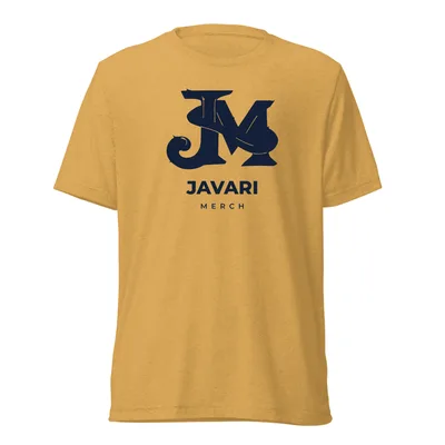 Unisex Tri-Blend T-Shirt in Mustard Triblend