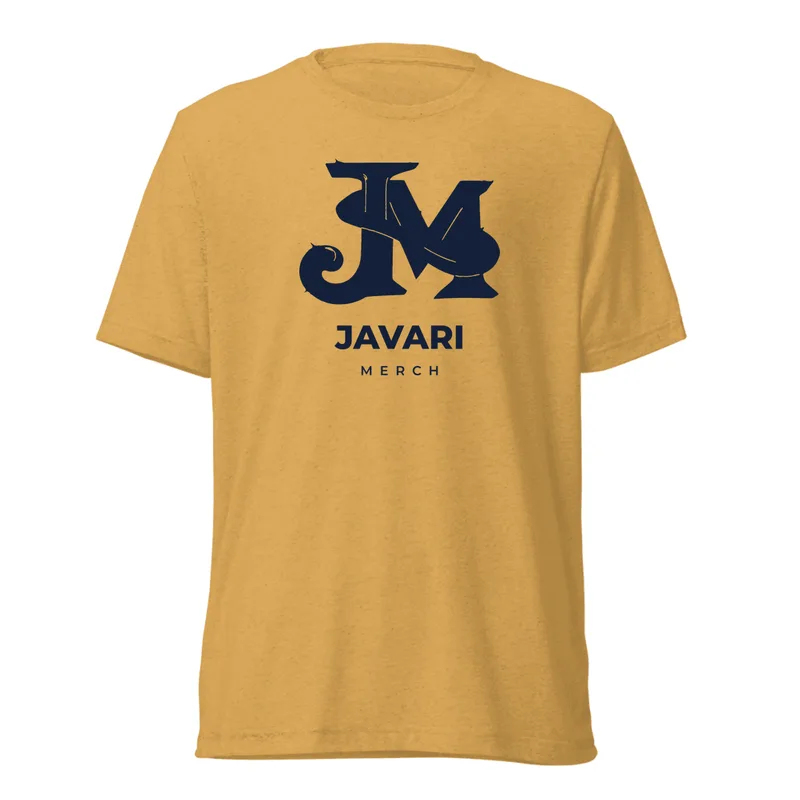 Unisex Tri-Blend T-Shirt in Mustard Triblend