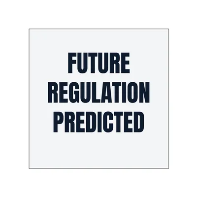 FUTURE · REGULATION · PREDICTED in White