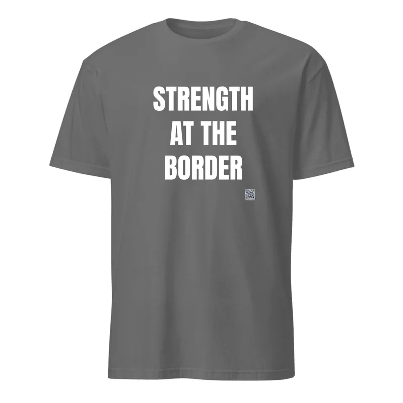 STRENGTH · AT THE · BORDER in Graphite Heather