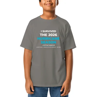 Youth Classic Tee in Charcoal