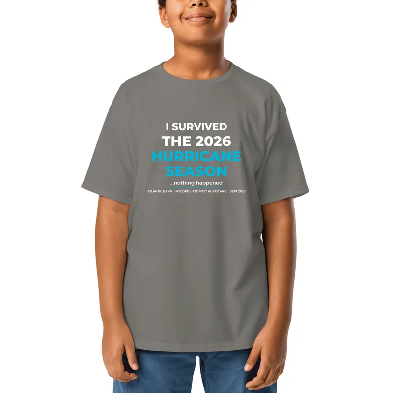 Youth Classic Tee in Charcoal