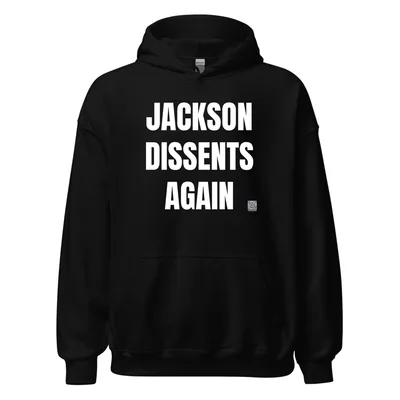 JACKSON · DISSENTS · AGAIN in Black