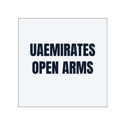 UAEMIRATES · OPEN ARMS in White