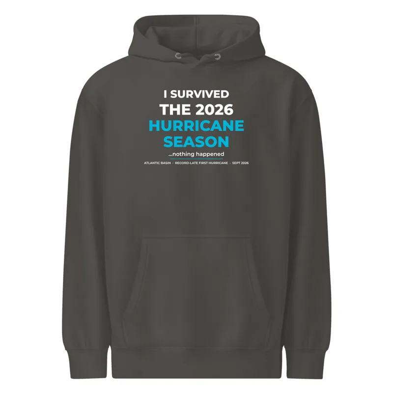 Unisex Premium Mid-Weight Hoodie in Charcoal Heather