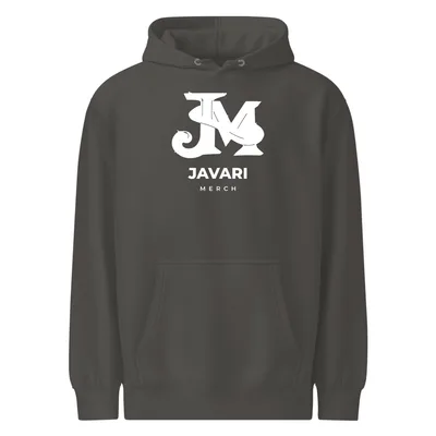 Unisex Premium Mid-Weight Hoodie in Charcoal Heather