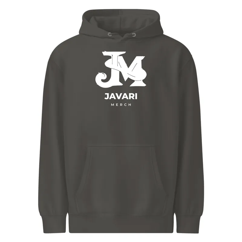 Unisex Premium Mid-Weight Hoodie in Charcoal Heather