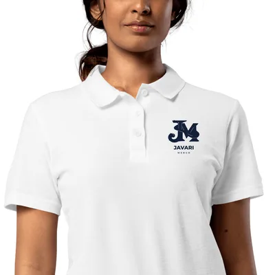 Women's Pique Polo Shirt in White
