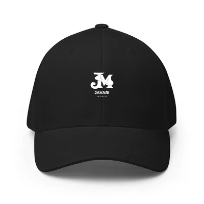 Closed-Back Structured Cap in Black