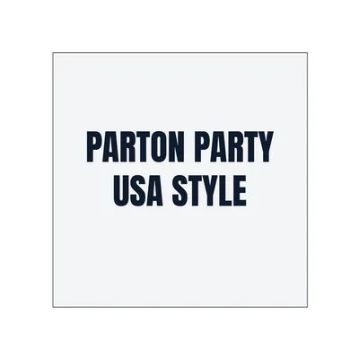 PARTON PARTY · USA STYLE in White