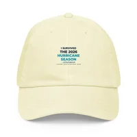 Pastel Baseball Hat — Pastel Lemon · One size