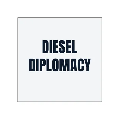DIESEL · DIPLOMACY in White
