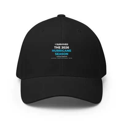 Closed-Back Structured Cap in Black