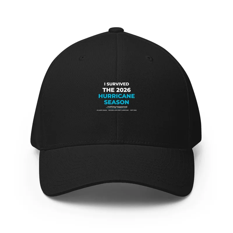 Closed-Back Structured Cap in Black
