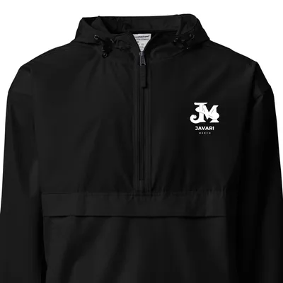 Unisex Champion Packable Anorak in Black