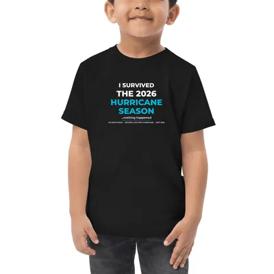 Toddler Jersey T-Shirt in Black