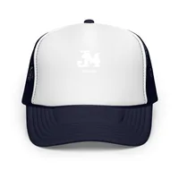 Foam Trucker Hat — Navy/ White/ Navy · One size
