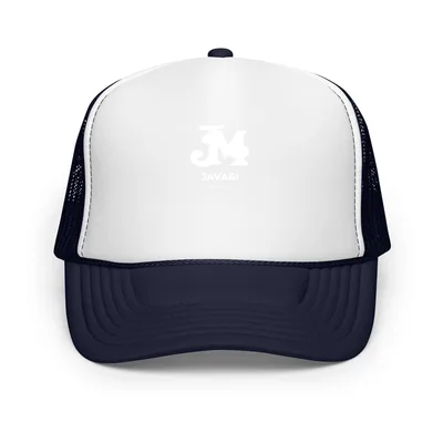 Foam Trucker Hat in Navy/ White/ Navy