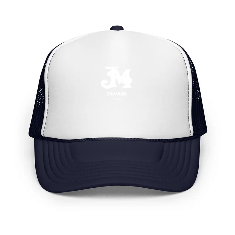 Foam Trucker Hat in Navy/ White/ Navy