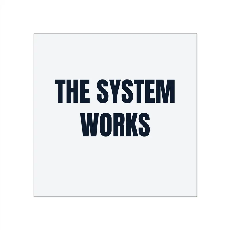 THE SYSTEM · WORKS in White