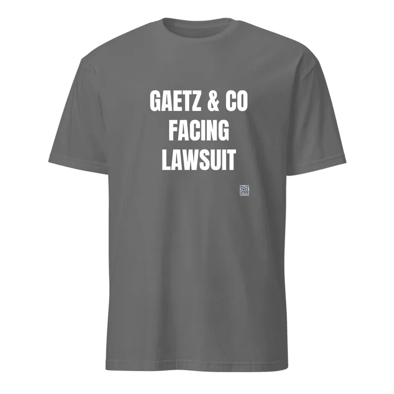GAETZ & CO · FACING · LAWSUIT in Graphite Heather