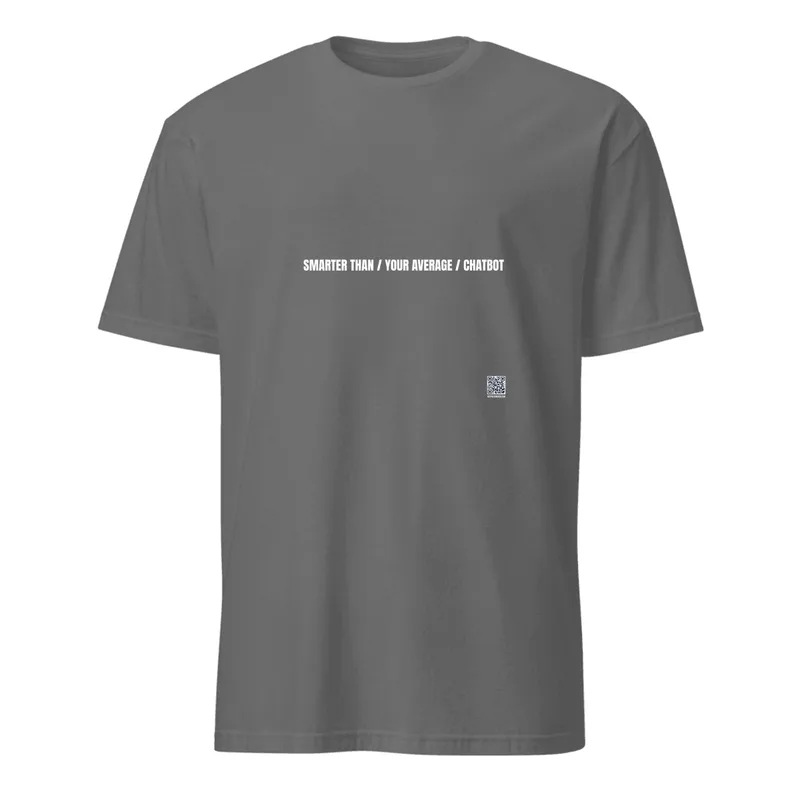 SMARTER THAN / YOUR AVERAGE / CHATBOT in Graphite Heather